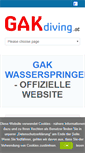 Mobile Screenshot of gak-wasserspringen.at
